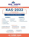 KIE-HOPE CAREER INSTITUTE is organising a Workshop on How to Crack (JKAS PRELIMS 2022) In 2 months